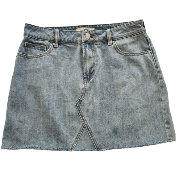 PacSun Light Blue Denim Skirt - Picture 1 of 5
